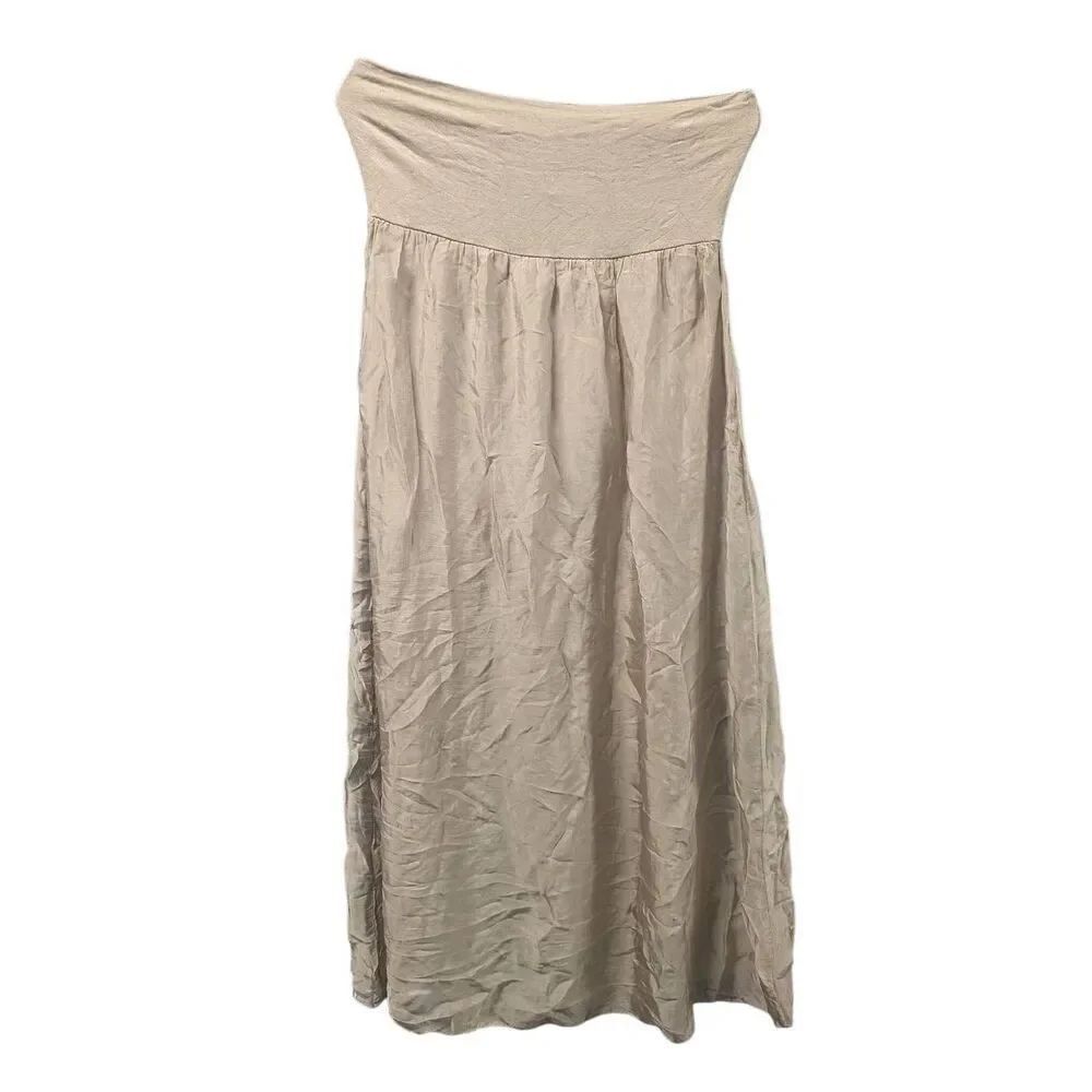 Giusy Italian Silk Blend Dress Women's Size Large